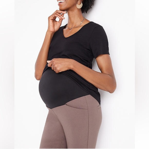 Bengaline Over The Bump Skinny Maternity Pant - Picture 4 of 4